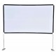 AV mobilné plátno ekonomické 100" 221x123cm
