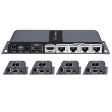 HDMI Splitter Extender 40m 1:4