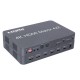 4x2 HDMI prepínač a rozbočovač 4K