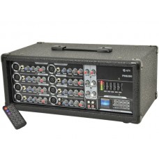 8 kanálový mixážny zosilňovač 200W