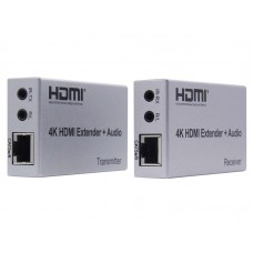 Extender HDMI 100m 4K audio výstup