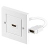 Zásuvka na stenu 1x HDMI plast